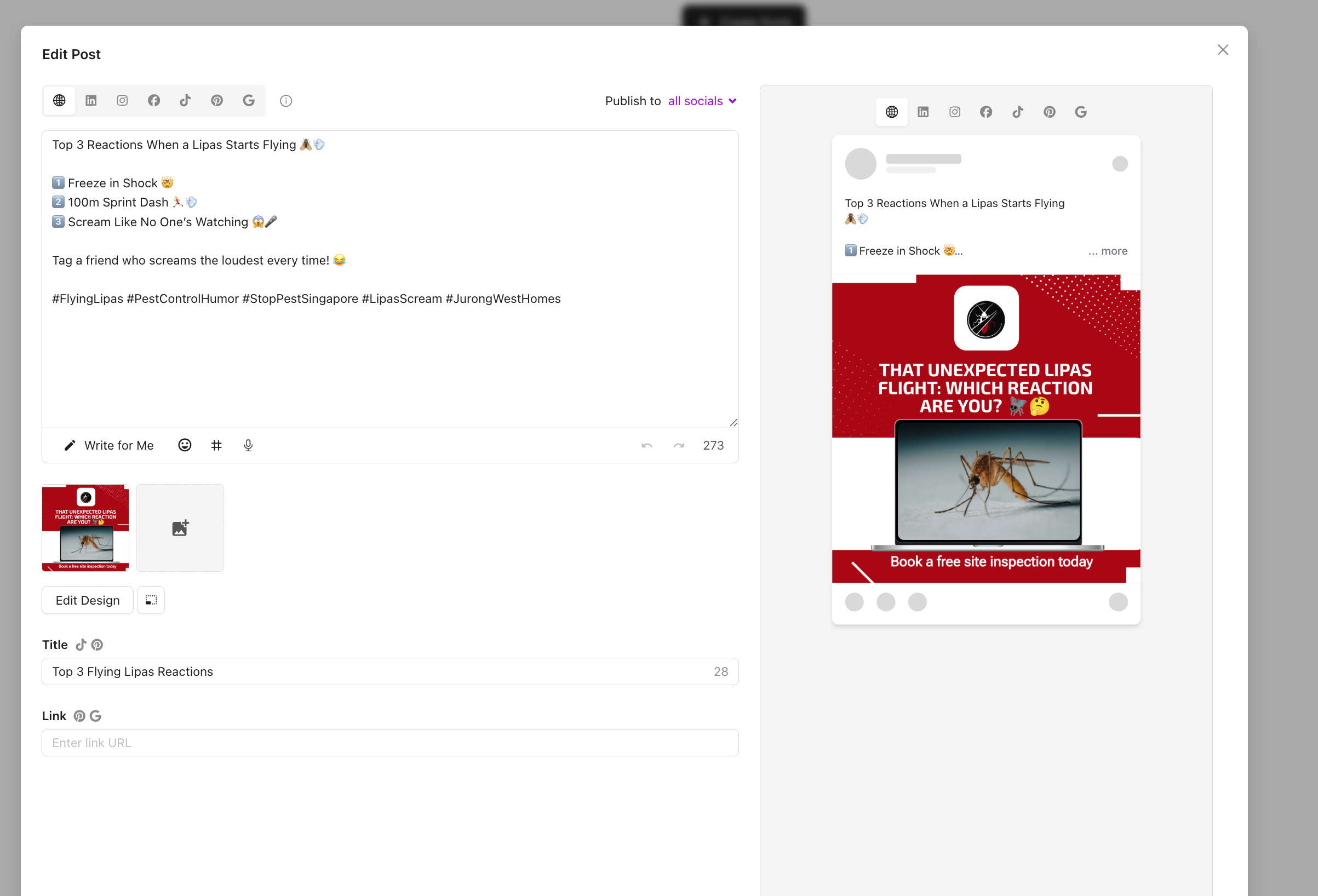 mymarky.ai dashboard