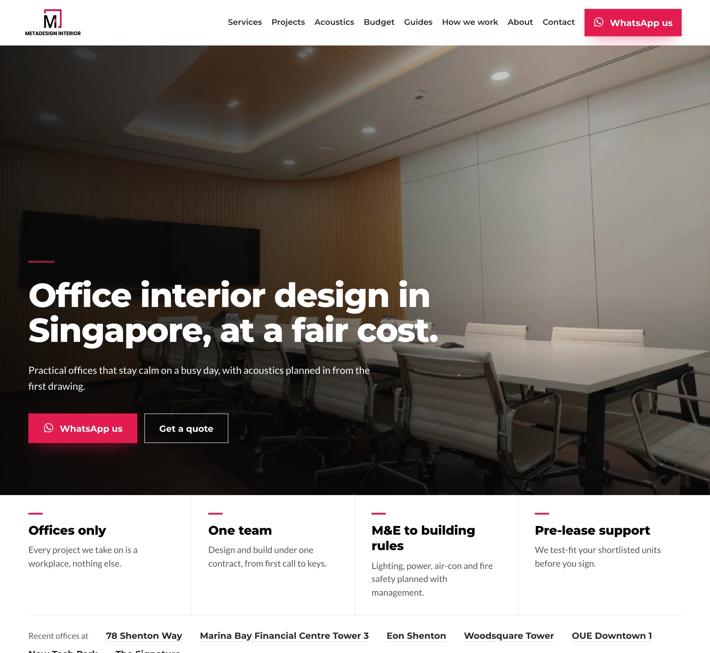 Metadesign Interior — Office Interior Design and Fit-Out case study by Rezult
